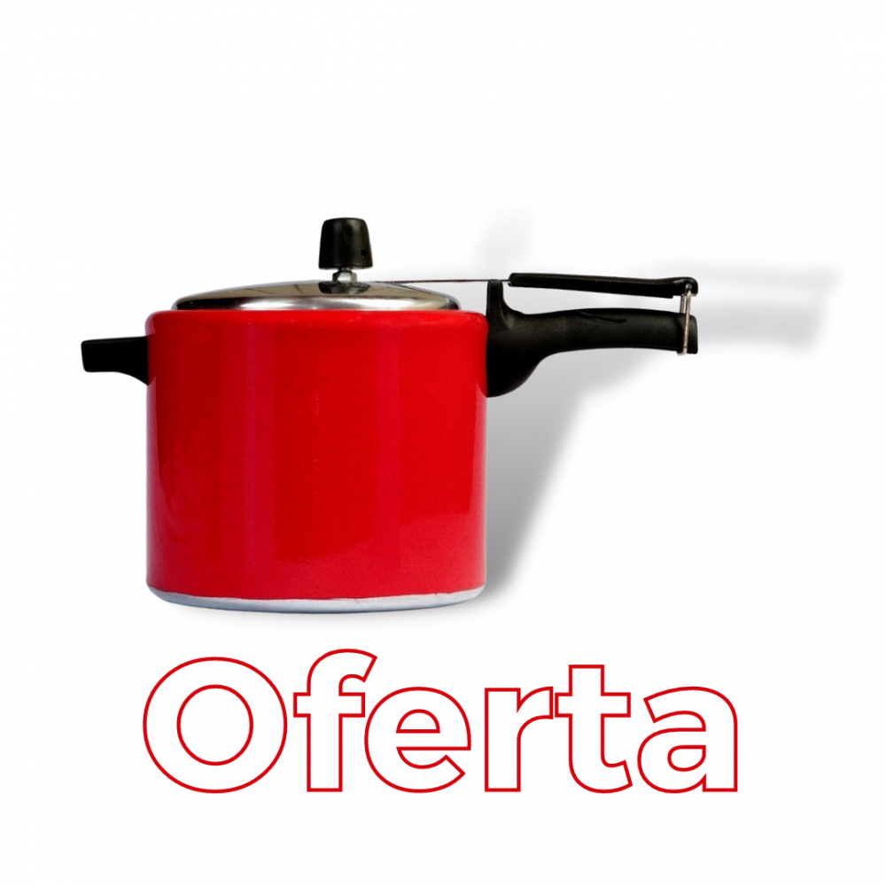 OLLA A PRESION 4.5 LT ROJA 73145 MULTIFLON