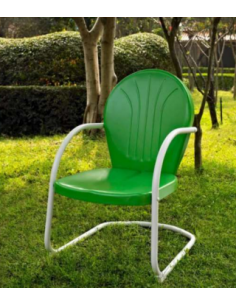 Silla de acero para patio 2