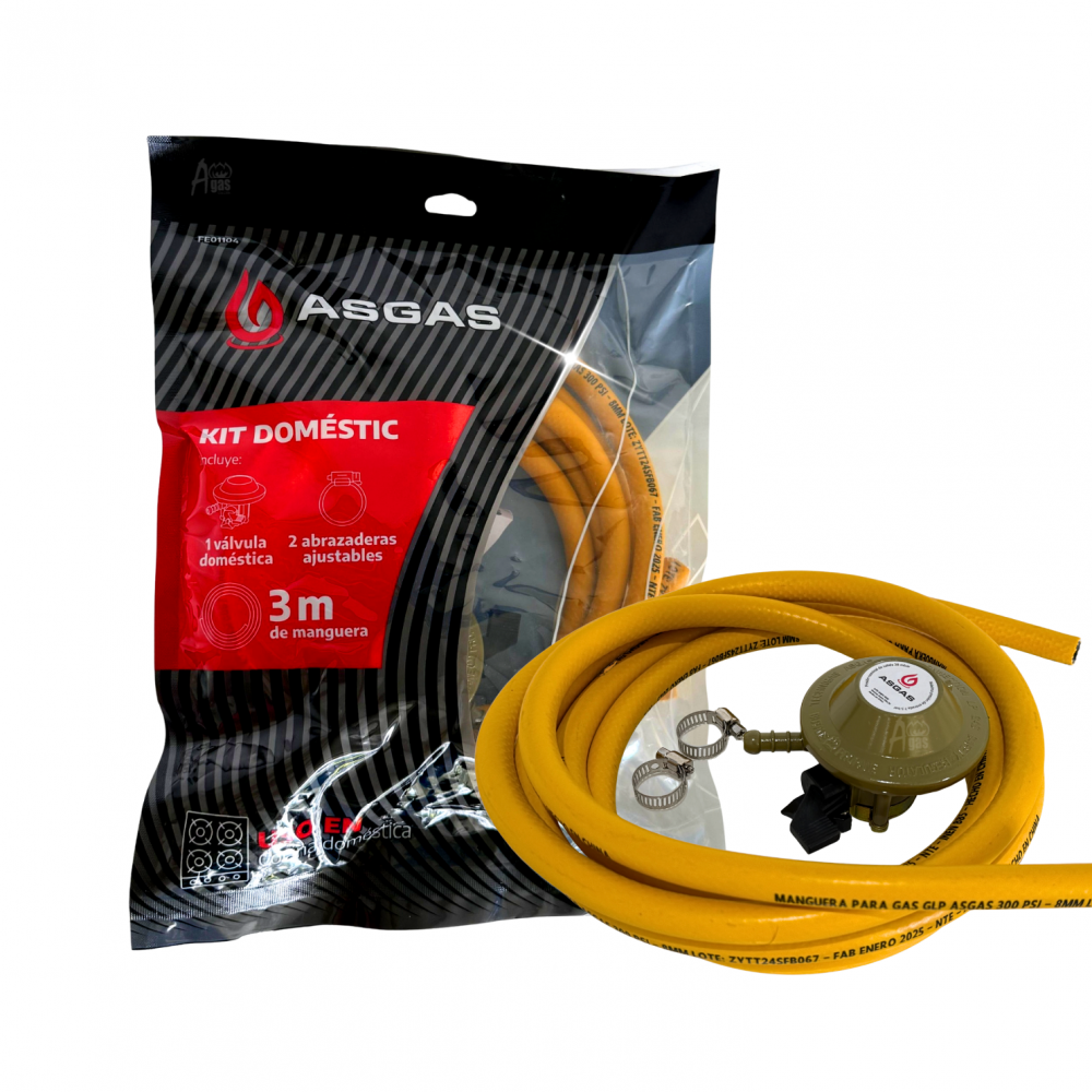 Kit Instalación Doméstico ASGAS