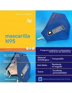 Mascarilla N95 Nacional 2