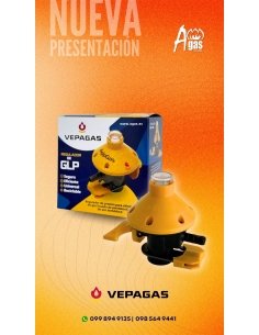 Regulador doméstico 2Kg/h 2