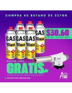 Cartucho De Gas Butano...