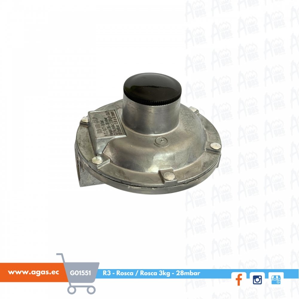 Regulador Baja Presión R3 Humcar