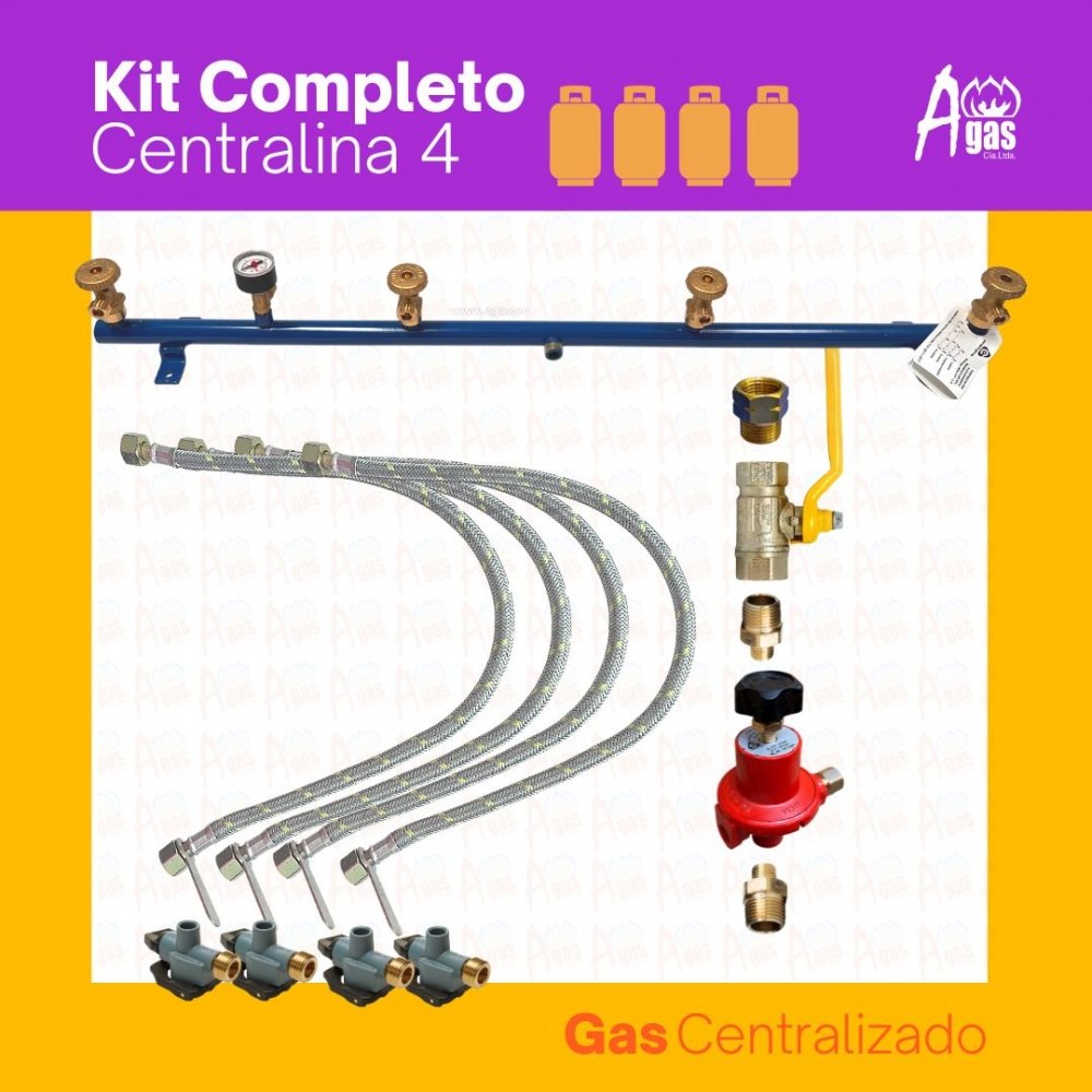 Combo completo Centralina 4 Puntos +902
